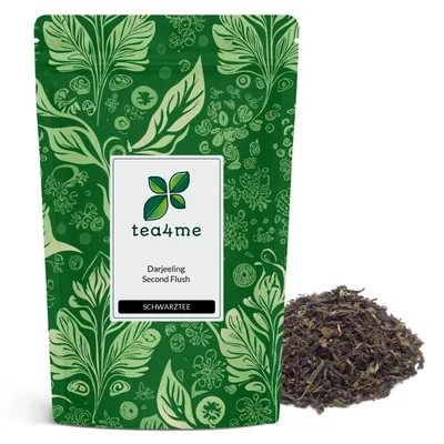 Produktbild von tea4me Darjeeling Second Flush Schwarztee aus Darjeeling