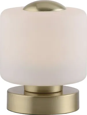 Zdjęcie produktu dla Lampa stołowa mosiężna matowa oświetlenie wewnętrzneIP20 1xLED-Board/5W/3000K