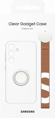 Image de Samsung Clear Gadget Case Galaxy S24 - transparent