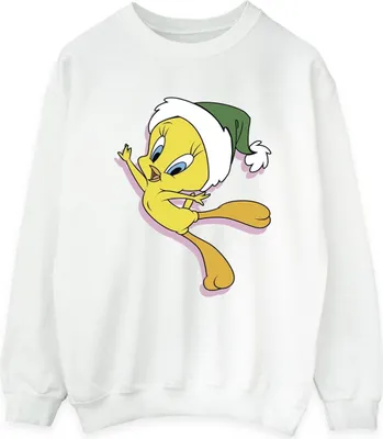 Produktbild von Looney Tunes - Sweatshirt für Damen BI24997 (L) (Weiß)