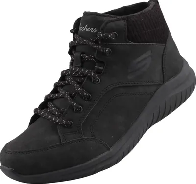 Produktbild von Skechers Ultra Flex 2.0 Casual Mix Damen Stiefelette Schwarz