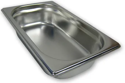 Produktbild von GN 1/4 Gastronormbehälter GN-Behälter Edelstahl 1,8 Liter Tiefe 65mm Gastronorm