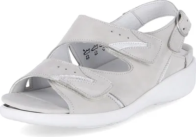 Produktbild von WALDLÄUFER Damen Sandalen & Sandaletten silber Gr. 7