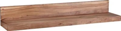 Produktbild von Wandregal MUMBAI Massiv-Holz Akazie Holzregal 110 cm Landhaus-Stil Hänge-Regal Echt-Holz Wand-Board Natur-Produkt