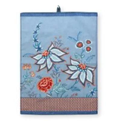 Produktbild von PIP STUDIO Flower Festival Geschirrtuch Blue 50 x 70 cm