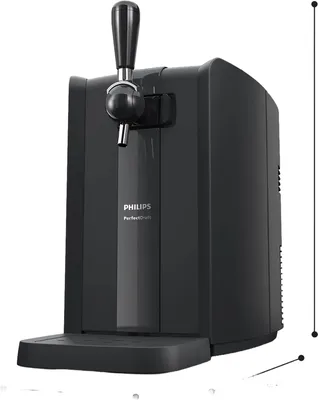 Produktbild von Philips 5000 series PerfectDraft Bierzapfanlage, 6 l, Draft-Bierzapfanlage, Kunststoff, Schwarz, 1,1 m, 15 h