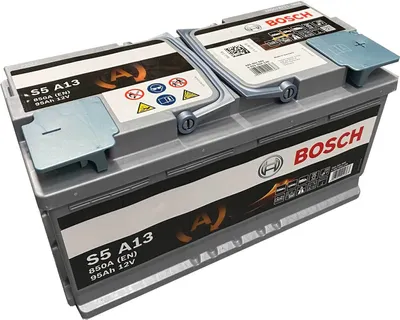 Produktbild von Bosch S5 A13 Autobatterie AGM Start-Stop 12V 95Ah 850A