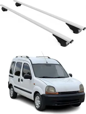 Immagine prodotto di Barre portatutto trasversali per Renault Kangoo I 1997-2008, colore ferro-argento