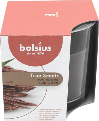 Produktbild von Bolsius Duftglas gross Oud Wood