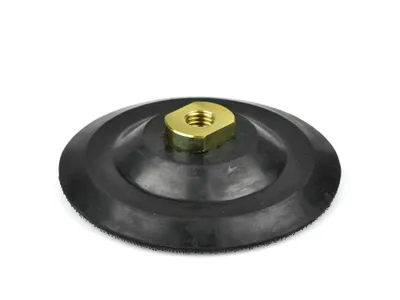 Produktbild von Gummipolierscheibe mit Klettverschluss 125mm M14