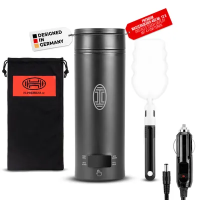 Obrázok produktu pre HEYNER® 12V kanvica na vodu, 450 ml, 4 režimy ohrevu, s displejom