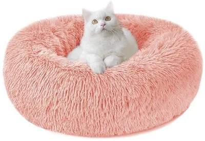 Productafbeelding van Donut Hond- en Kattenbed van Pluche