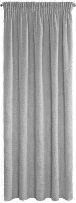 Obrázek produktu pro Eurofirany 453886, Sheer, Stříbrná, Jednobarevný, Polyester, Hák na zavěšení, 110 g/m²