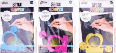Produktbild von Grafix Kratzset mit Spiralen