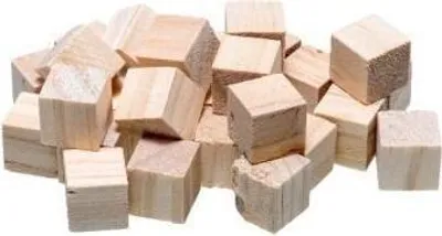 Obrázek produktu pro Dřevěné kostky přírodní 1,5cm 21ks