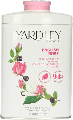 Immagine prodotto di Yardley London Talco alla rosa inglese 200 g