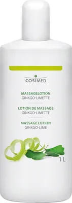 Produktbild von cosiMed Massagelotion Ginkgo-Limette f. Wellness Körperpflege und Entspannung 1l