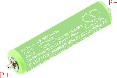 Immagine prodotto di TECHTEK Batteria compatibile con [Braun] 1000, 10B, 150S-1, 170, 1715, 1735, 1775, 180, 190s, 190S-1, 195S, 195s-1, 197S, 197s-1, 199, 199S, 199s-1,