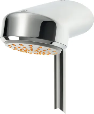 Immagine prodotto di Soffione KWC AR, AQUAJET-Comfort, DN15, montaggio a parete, base di erogazione regolabile.