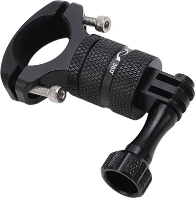Immagine prodotto di Supporto per bicicletta, regolabile a 360°, leggero adattatore per supporti per biciclette per action cam