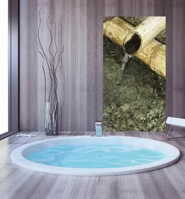 Produktbild von Linea Hogar Selbstklebendes Türposter "Calm Zen" 70 x 70 cm in Grün