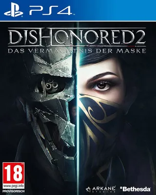 Produktbild von Dishonored 2 PS4 Playstation 4 D1 AT Verm Šchtnis der Maske