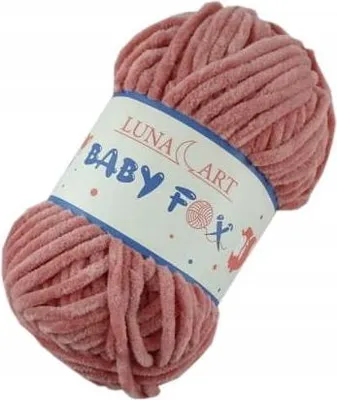 Zdjęcie produktu dla Włóczka Luna Art Baby Fox 100-54 / zgaszona morela
