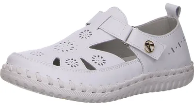Produktbild von Artiker Slipper durchbrochen in weiss/weiss kombi, Gr. 41