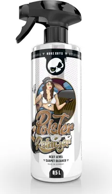 Produktbild von Nuke Guys Auto Polsterreiniger/Lederreiniger 500 ml - ideal zur Reinigung von Autositze, Stoffbezüge, Leder, Alcantara und Fußmatten - Reinigt und pflegt den Auto Innenraum - Schaum