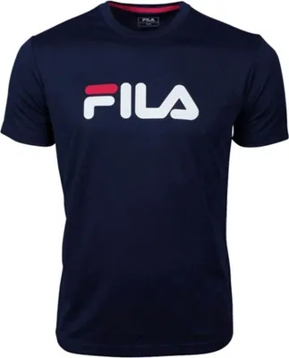 Produktbild von Fila Sport Logo Kurzarm-t-shirt Blau XL Mann Blau XL