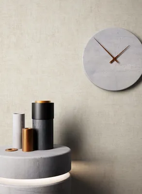 Produktbild von NEWROOM Tapete Beige Vliestapete Struktur - Uni Modern Creme Natur Monochrom  Einfarbig Schlicht