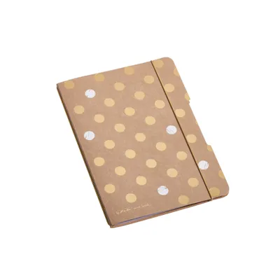 Produktbild von Herlitz Pure Glam, Muster, Gold, A5, 40 Blätter, 80 g/m², Universal