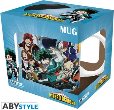 Obrázok produktu pre MY HERO ACADEMIA - Hrnček - 320 ml - "Heroes vs. Villains"