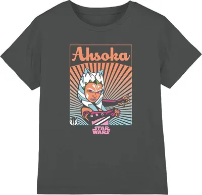 Produktbild von Ahsoka - T-Shirt für Kinder TV3205 (128) (Holzkohle)