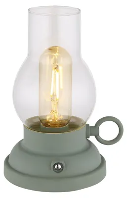 Immagine prodotto di Lampada da tavolo a LED, verde, touch dimmer, batteria ricaricabile, H 17,5 cm