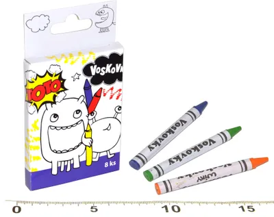 Image de Crayons de cire, 8 pièces