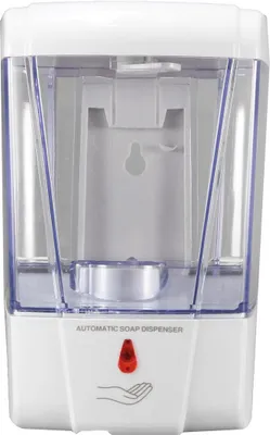 Productafbeelding van 700 ml Automatische zeepdispenser met sensoraanraking, contactloos, voor wandmontage, geschikt voor hotels en badkamers