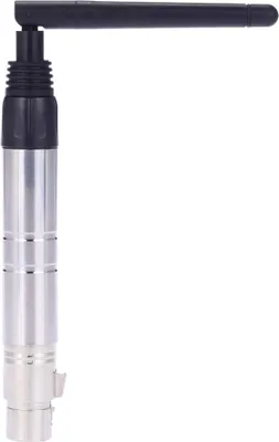 Image de 23DBM High Power 1000M Ultra Long Distance 2.4G ISM DMX512 Wireless Female XLR Receiver Lighting Controller with Antenna for LED Stage PAR Effect Lamp (Contrôleur d'éclairage sans fil XLR femelle avec antenne)