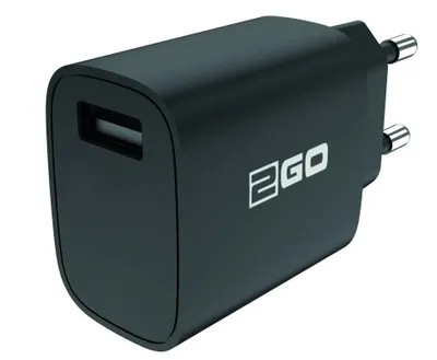 Immagine prodotto di 2GO Ladegerät 12W 1x USB-A  schwarz