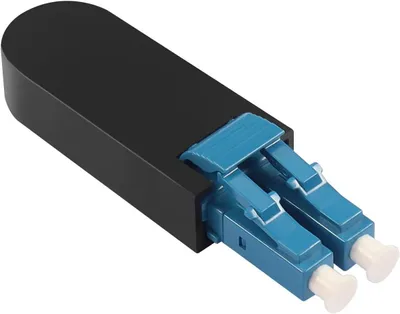 Productafbeelding van Single Mode LC/UPC Glasvezel Loopback Adapter Duplex voor Netwerk en Kabeltest