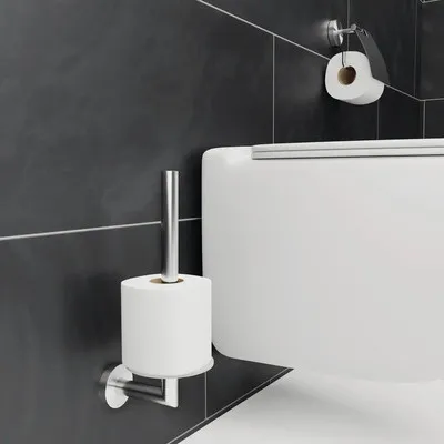 Produktbild von REIKA Reserverollenhalter SAKU edelstahl gebürstet
