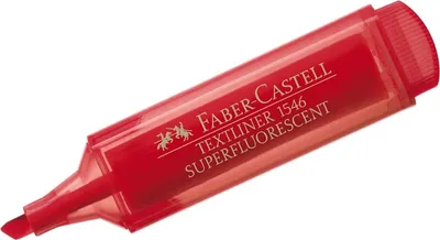 Produktbild von FABER-CASTELL Textmarker TEXTLINER 1546 rot