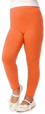 Produktbild von Merry Style Mädchen Lange Leggings aus Viskose MS10-130 (Orange, 110)