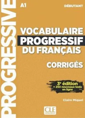 Immagine prodotto di Vocabolario progressivo di francese. Livello principiante - 3ª edizione. Soluzioni e CD