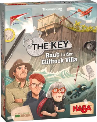 Produktbild von HABA Theft in Cliffrock Villa, Brettspiel, Familie, 8 Jahr(e), Familienspiel