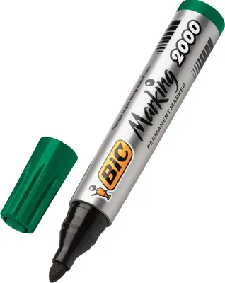 Immagine prodotto di Marcatore permanente BIC 2000 Ecolutions, verde