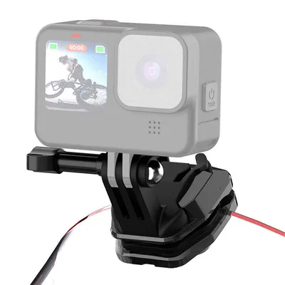 Image de Puluz PULUZ motorcycle windshield clip for sports cameras (DJI Osmo Action 4, GoPro Hero 12, Insta360 Ace Pro / X4)(black)