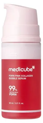 Obrázek produktu pro Medicube – PDRN Pink Collagen Bubble Serum – Bublinkové sérum s PDRN a kolagenem 95ml