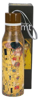 Obrázok produktu pre DUO | Izolačná fľaša – fľaša na pitie – 500 ml – Klimt Bozk – termoska – nepretekajúca
