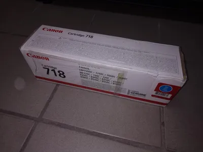 Produktbild von Canon CRG-718 C, 2900 Seiten, Cyan, 1 Stück(e)